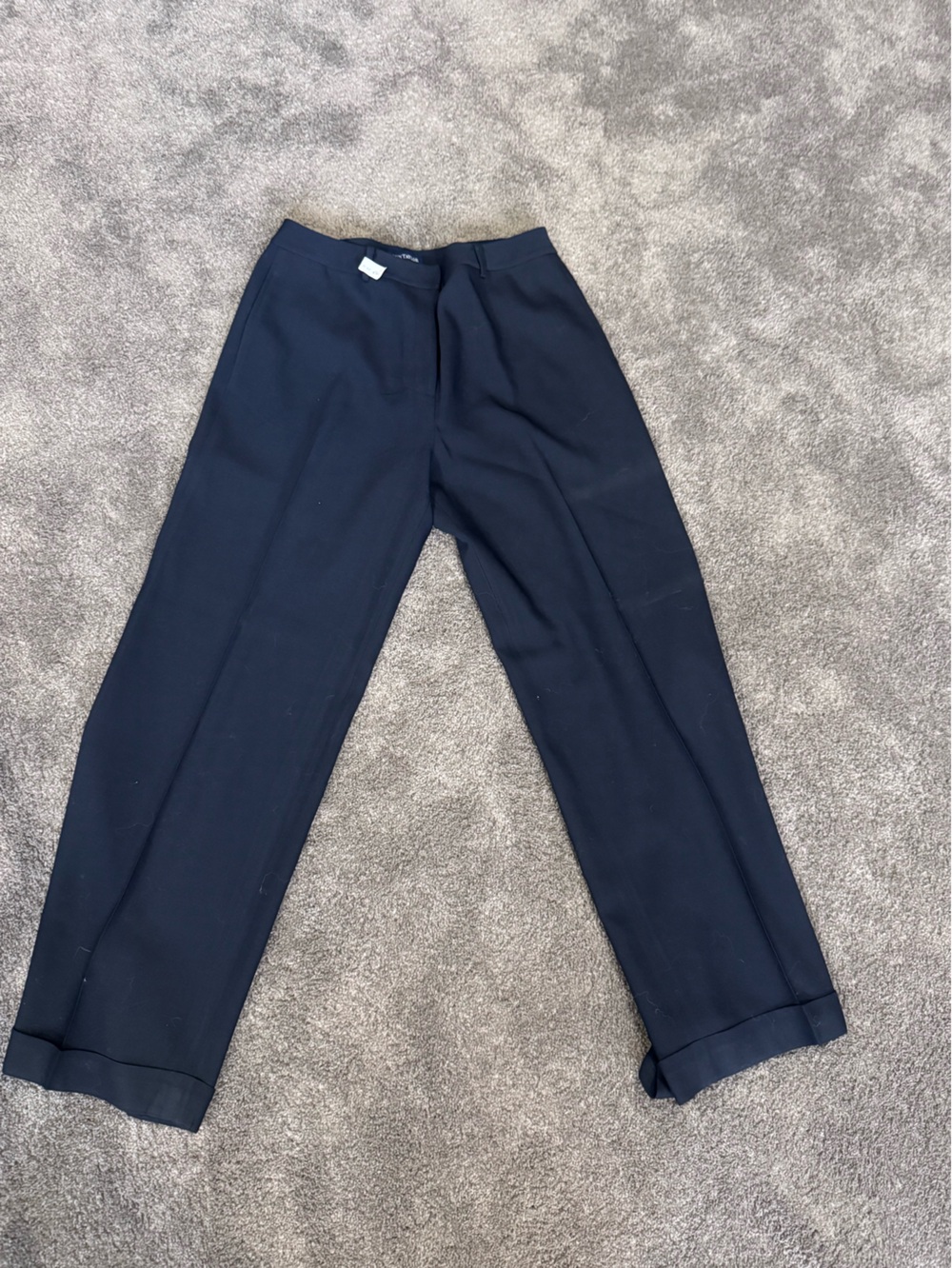 Ann Taylor Navy Women’s Dress Pants - Tailored Straight Leg